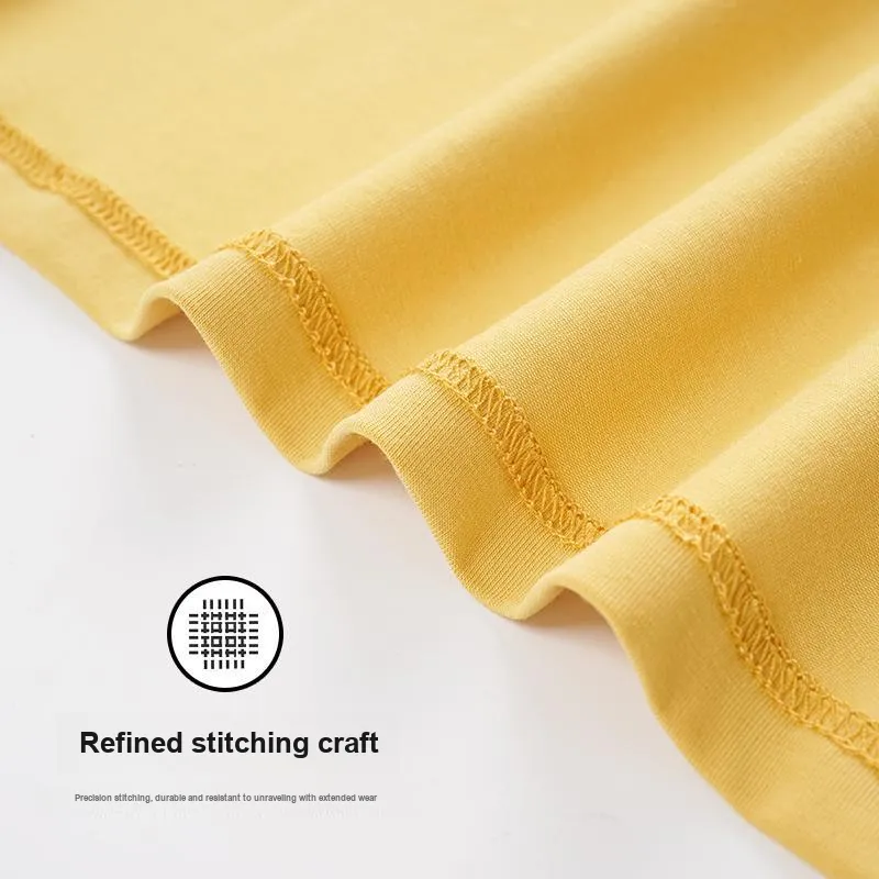 GOSO Pajama Tops Women's Yellow-3