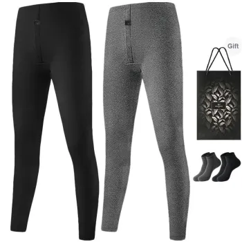 SEPTWOLVES Thermal Pants Men's 2 Pack+Shopping Bag