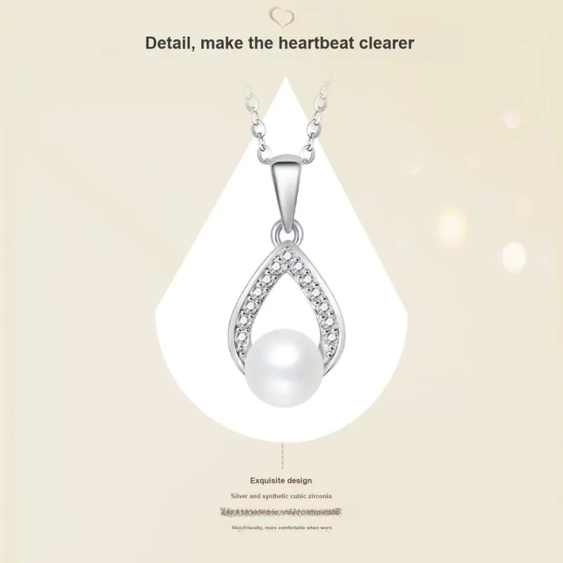 LAOMIAO Pearl Pendants Women's-2