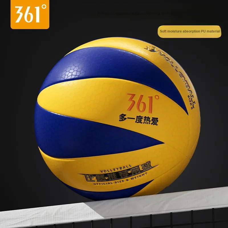 361° PU Size 5 Volleyball Unisex Blue Yellow-1