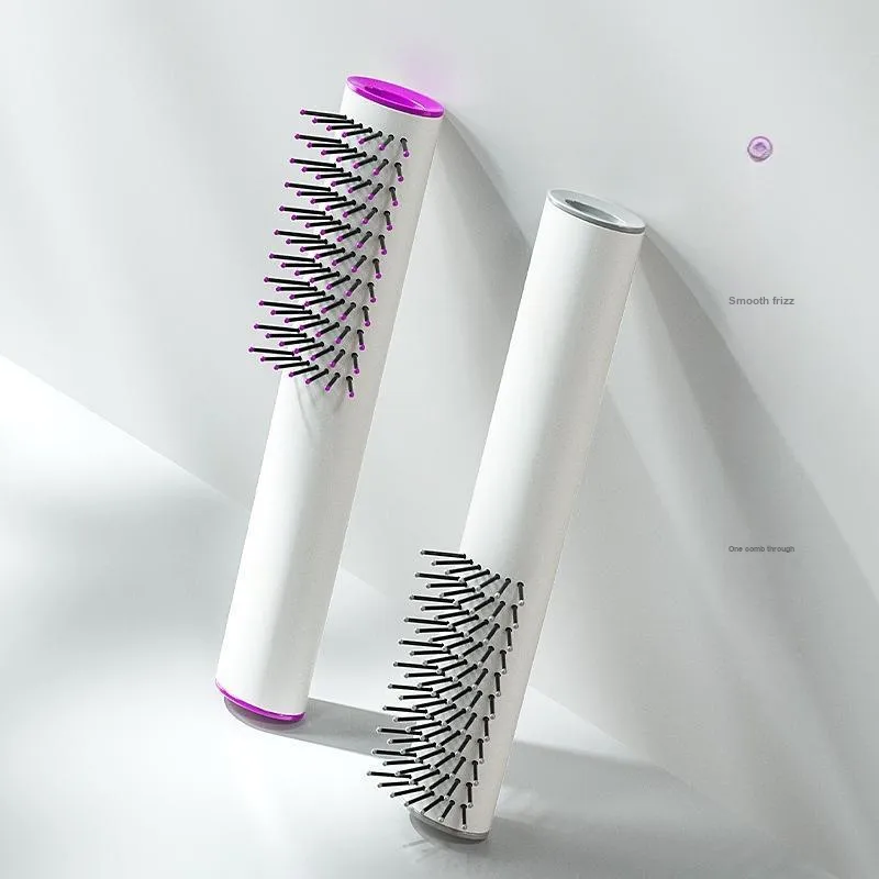 Love Of Wormwood Dry And Wet Dual Use Rib Comb Anti Static Hair Roller-4