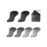 Short 6 Pack Box Included (2 Black, 2 Gray, 2 Light Blue)