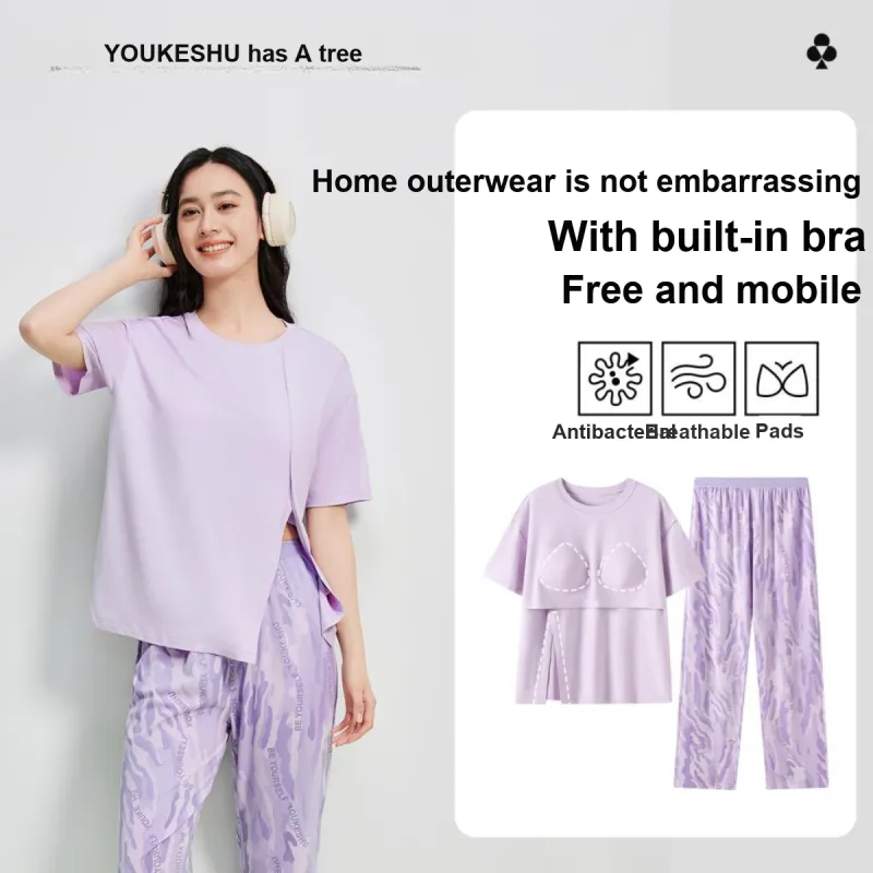 YOUKESHU Pajama Set Women's Shopping Bag-9