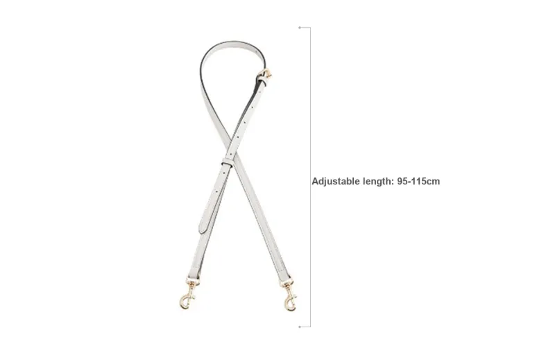 Lan Bao Fan Cow Leather Bag Strap Unisex Multicolor-7