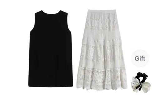 TUSHIFEI Two Piece Skirt Sets Women's