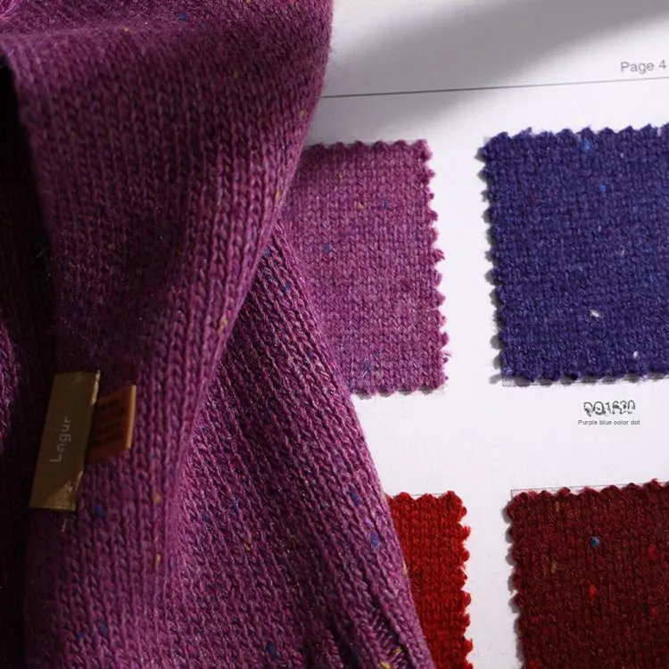 Lagur Wool Knit Scarves Women's-13