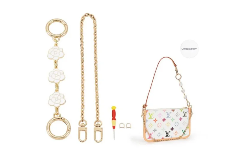 GUYI DuPont Paper Bag Accessories Women's White Tri Color-22