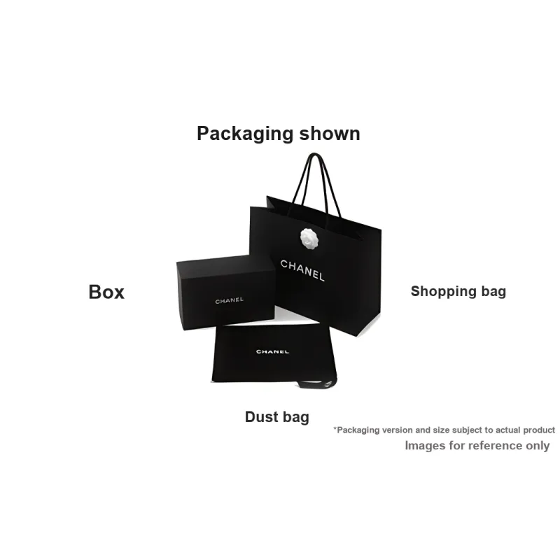 CHANEL Grain Embossed Litchi Grain Cow Leather Mini Square Flap Bag, Shoulder Bag, Crossbody Bag Tubas Women's Black-4