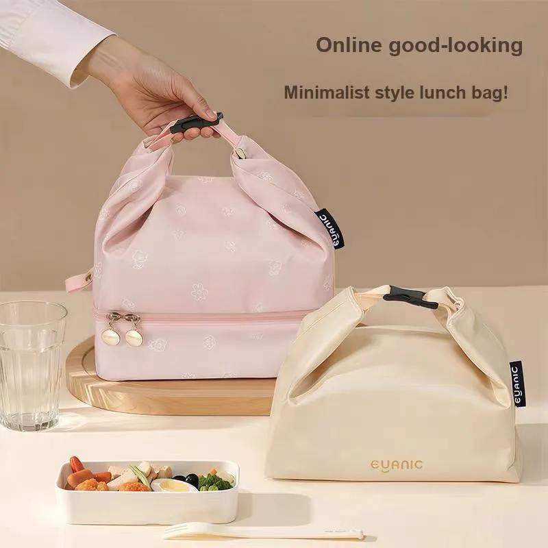 MOST ORIGINAL DESIGN Elementary School Student Lunch Bag For Working Parents Storage Bag-14