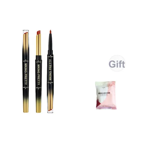 MKING PRETTY Двойная головка Помада LIP Подкладка Велюр TRANSFER PROOF Длинный Долговечный