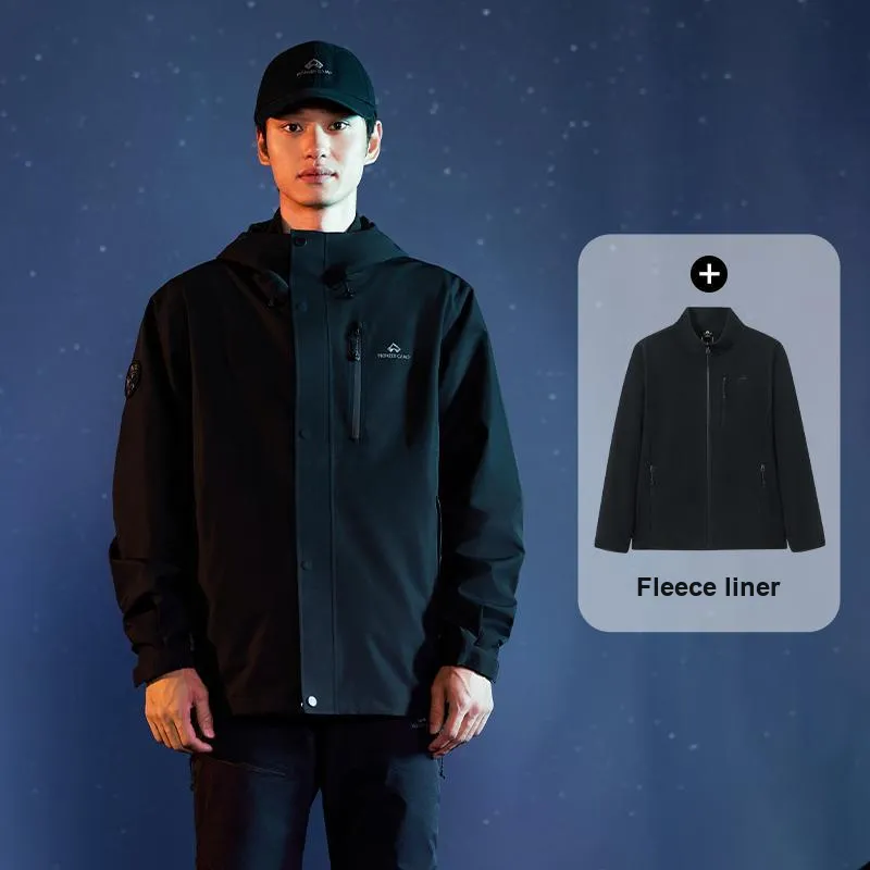 PIONEER CAMP Waterproof, Windproof, Breathable, Abrasion Resistant, Thermal, Water Repellent Windbreaker Jacket Men's-17