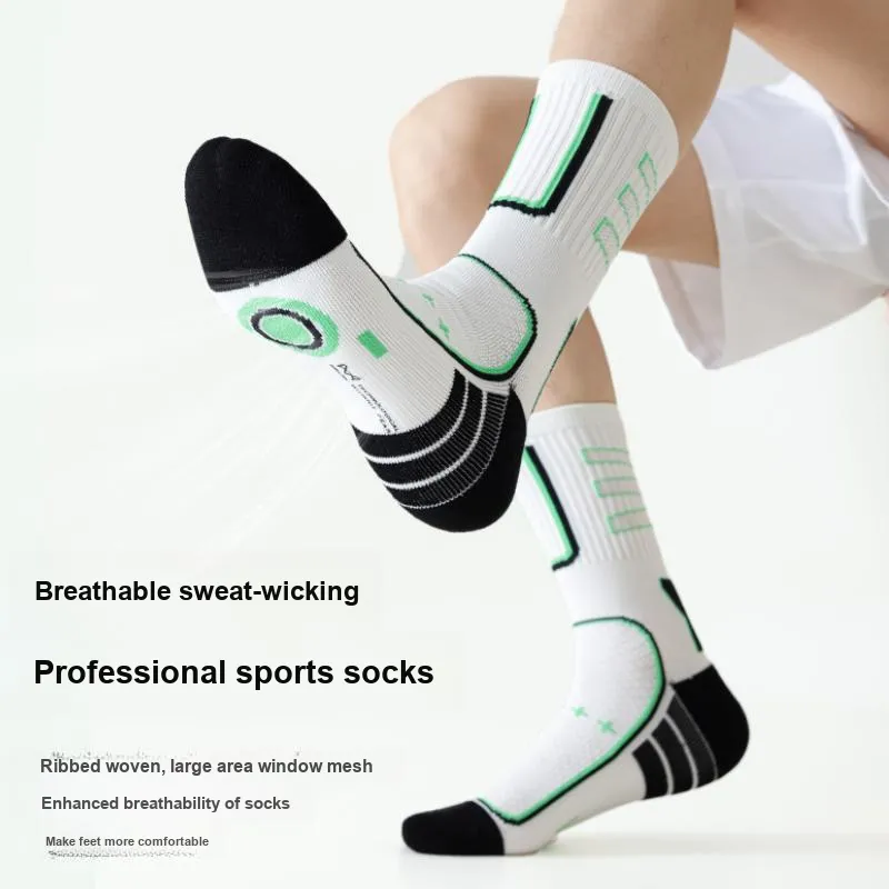 MIIOW Unisex Basketball Socks-16