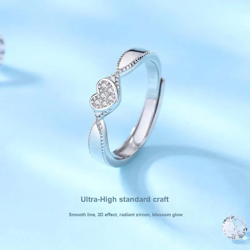 VANA 925 Sterling Silver Zircon Rings Women's-2