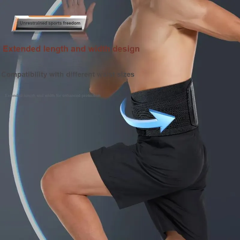 XTEP Back Support Braces Breathable Protective Compression Unisex-3
