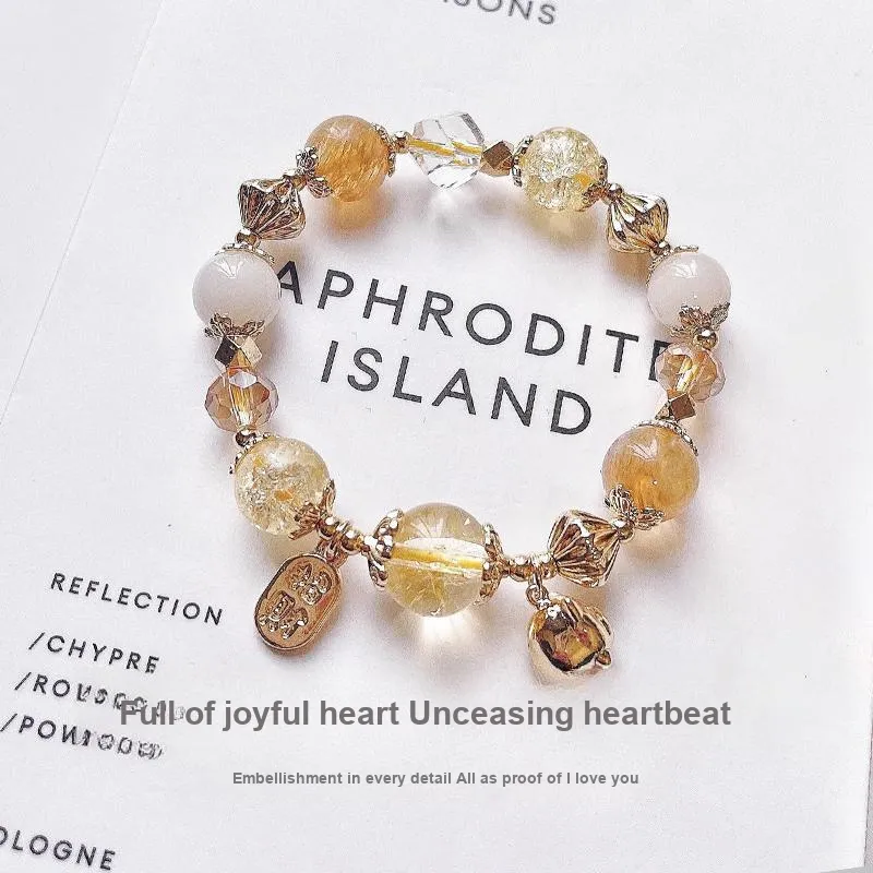 JUICY GRAPE Crystal Bracelets Unisex-1