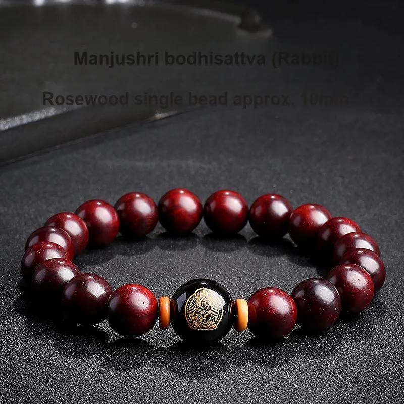 MUSHENGYUAN Rosewood Bracelets Unisex-72