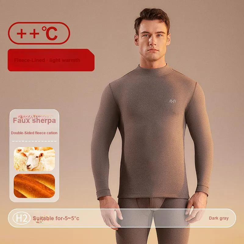 H YXIANG Men Thermal Sets-5
