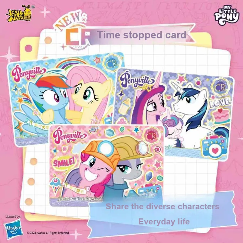 KAYOU My Little Pony Characters Friendship Timeless Card Fun Pack Third Edition IP/Anime Cards 30 Packs/box-2