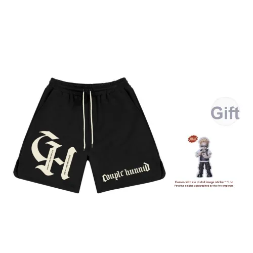 Couple Hinnid SS25 Черный Унисекс Повседневные шорты