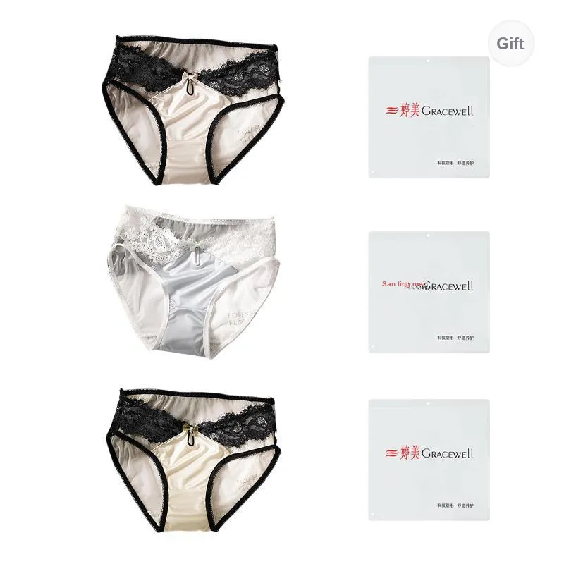 GRACEWELL Underpants Women's Shopping Bag 3 Pack-10