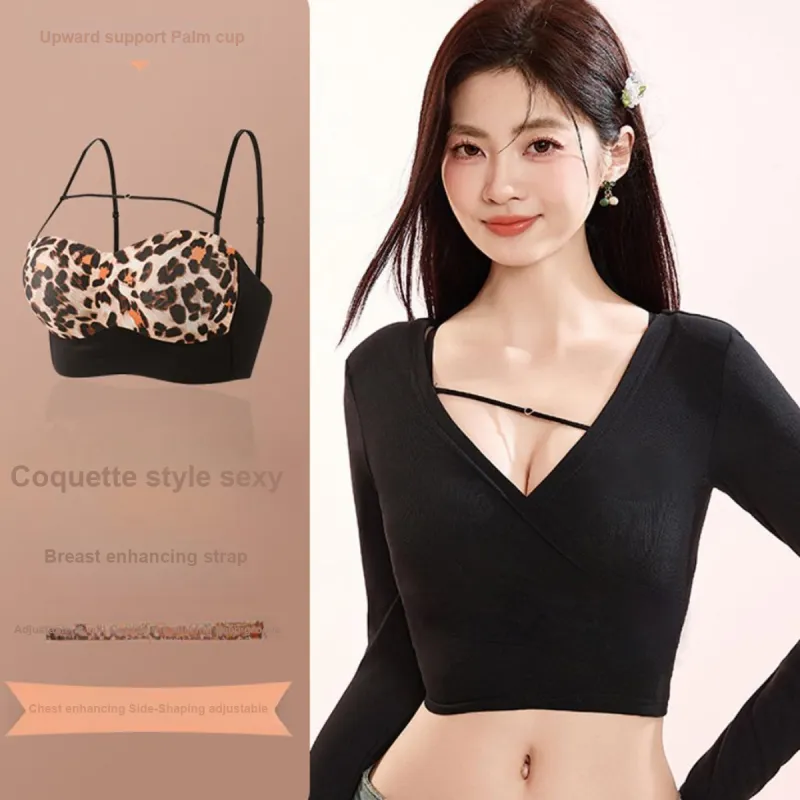 Pretty Lady Bra Women's Leopard Print-1