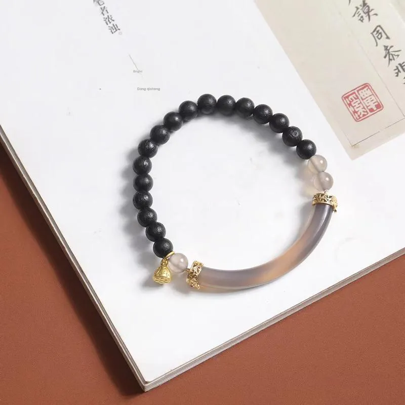 Zheng Baifu Agarrattan Wooden Bracelets Unisex-3