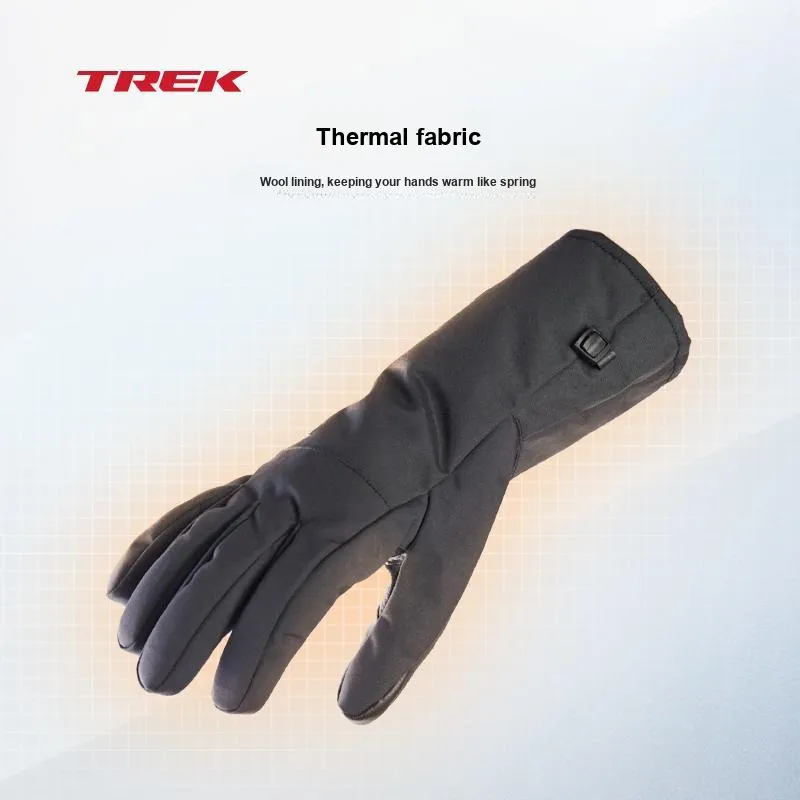 TREK Circuit Winter Bike Full Finger Cycling Gloves-2