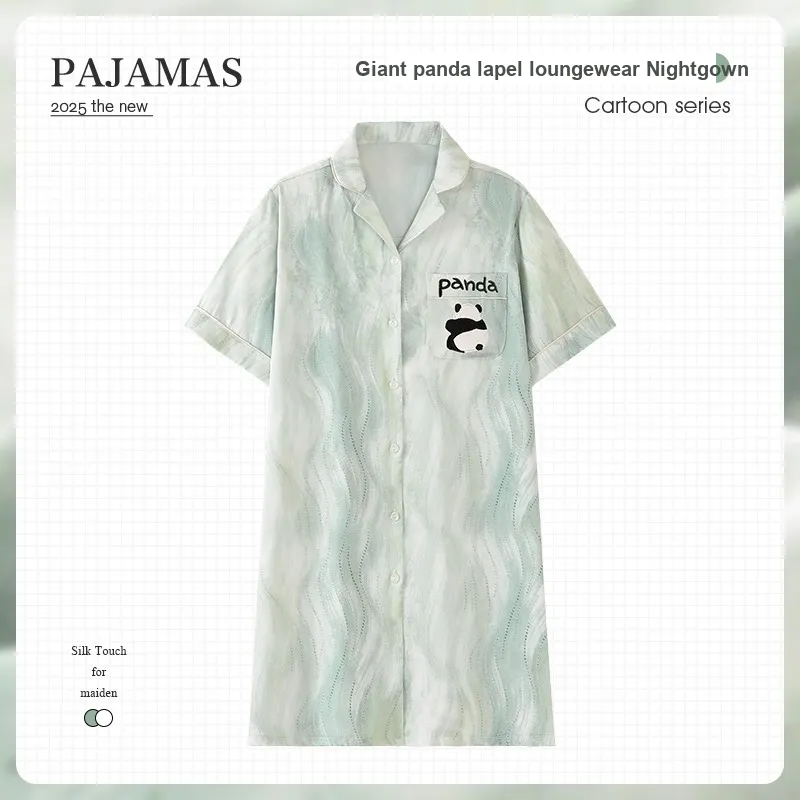 O'MESIK Nightgown Women's Green-1
