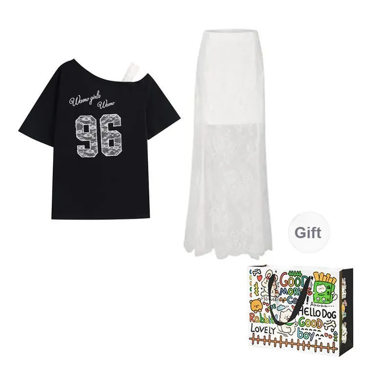 BVODE Two Piece Skirt Sets Women's-0