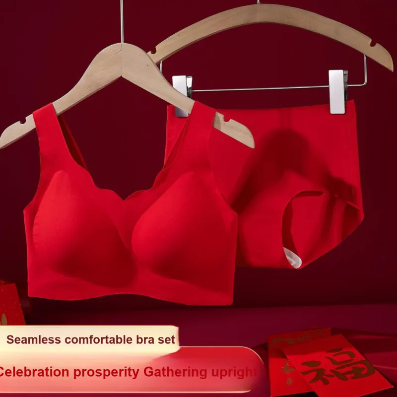 ALDOLA Underwear Set Women's Red-2