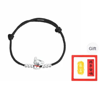Chongqing Gold Store S 999 Fine Silver Bracelets Unisex
