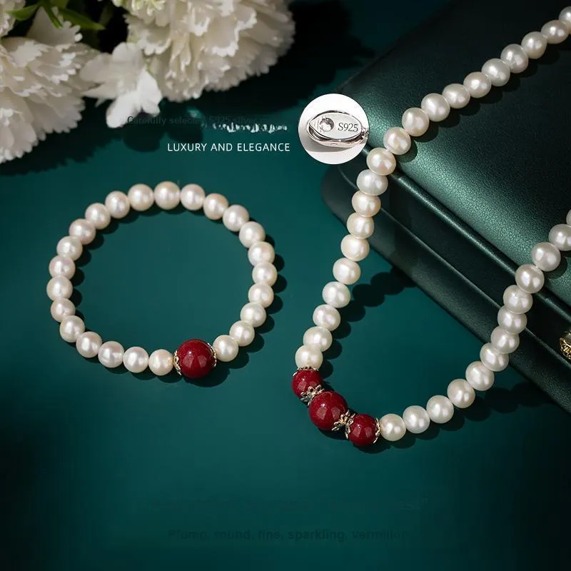 Mofei Pearl Necklaces Women's-3