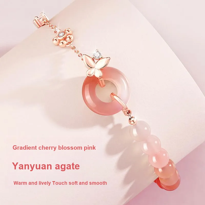 Central Fashion Chalcedony Bracelets Women's-3