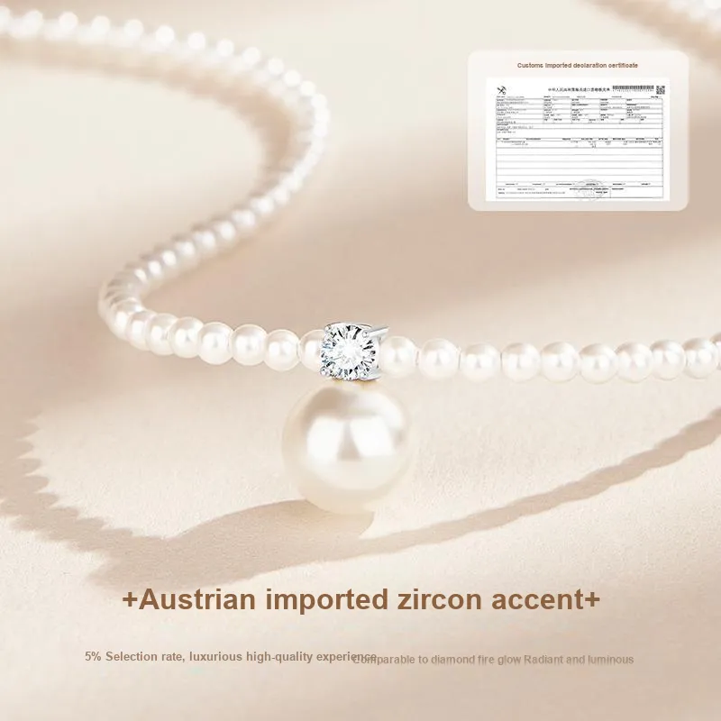 Branded Jewelry Pearl Necklaces Women's-3