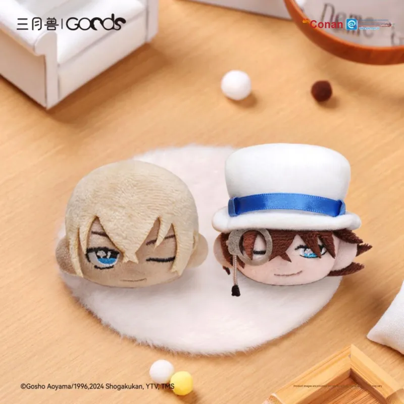 March·Monster Conan Edogawa Fabric Collection, Plush Brooch Badges-8