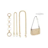 Gold-Tone (Moon Extender Chain+Decorative Chain+Crossbody Chain)