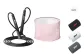 [Girly Pink]Best-Selling Jump Rope+Sweat-Resistant Waist Support+Wrist Brace *1 (Random Color)