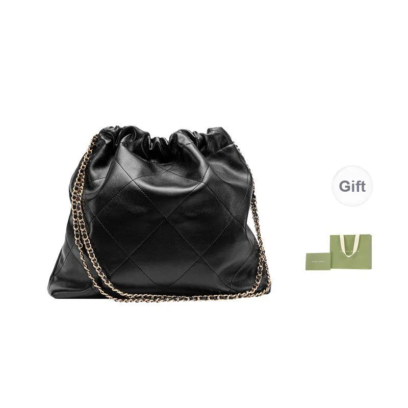 VANESSA HOGAN Microfiber Synthetic Leather Casual Crossbody Bag Shoulder Bag Tote Regular Women's Black-0