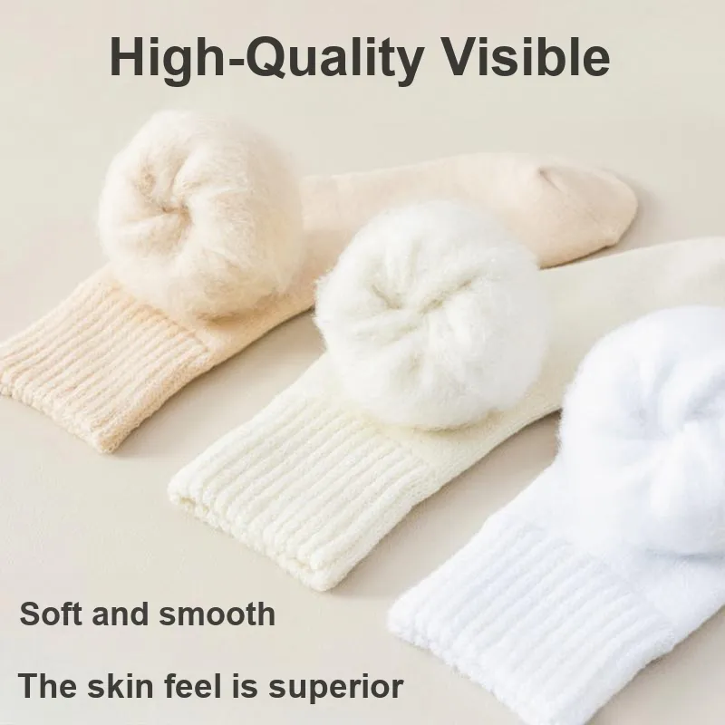 MIIOW Mid Calf Socks Women's 4 Pack-34