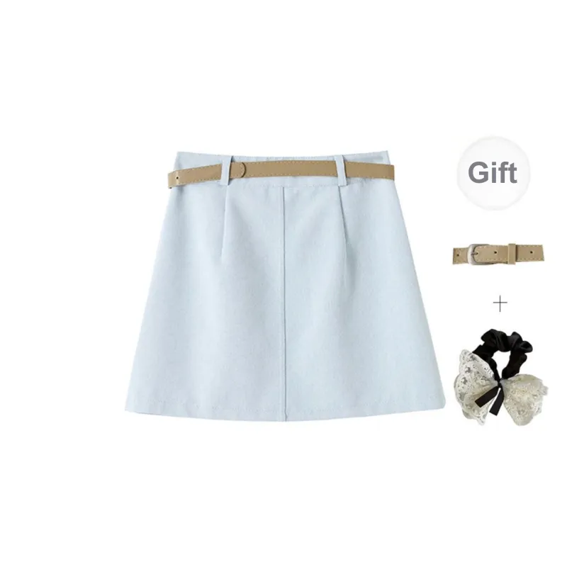 PAVEA Casual Short Skirts Women's-1
