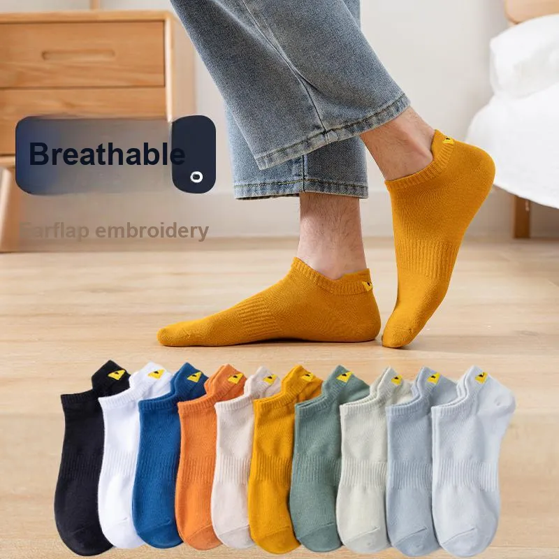The Temptation Of The Muse No Show Socks Men's 10 Pack-2