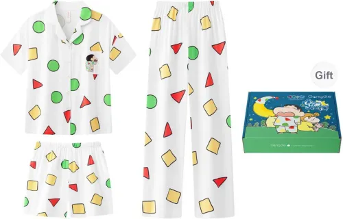 Gongdie x LABIXIAOXIN,LIANMINGKUAN Pajama Set Unisex White, Gift Box Set