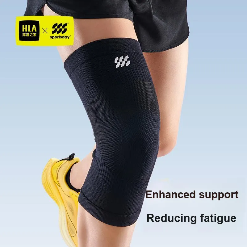 HLA Knee Pads Nylon Elastane Running Mountaineering Hiking Cycling Unisex-1