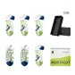 4 Smiley Face+2 Zigzag Socks