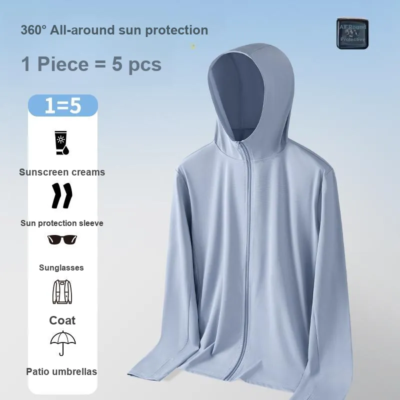 Tonlion Sun Protection Clothing Unisex-11