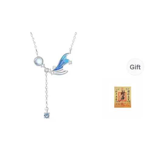 GLOIRE S925 Silver Necklaces Women's Versatile Commute Bestie Style