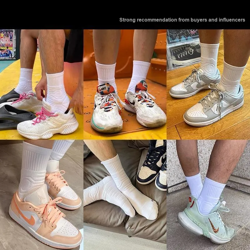 Gentle Welcome Basketball Socks Unisex Combo Set-3