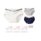 F Set: Heather Gray+White+Dark Blue