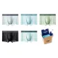 5 Pack (Cold Mist Gray+Glacier Blue+Pale Cyan Green+Dark Night Black+Light Grass Green)