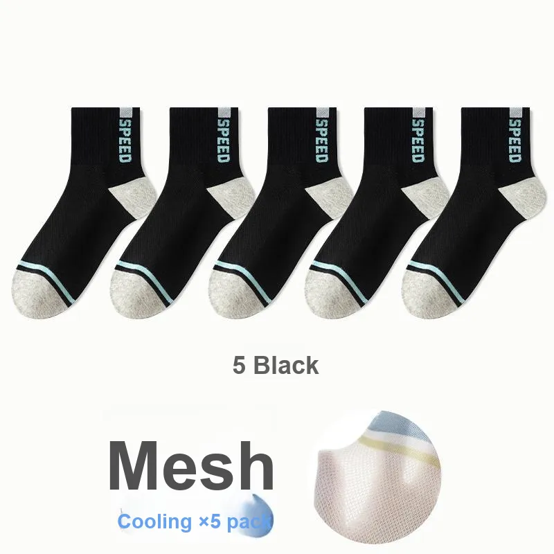 7 SEVFUN Mid Calf Socks Men's Combo Set-23